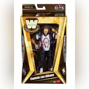 NIB WWE CAPTAIN LOU ALBANO Legends Elite Collection Action Wrestling  Series 22